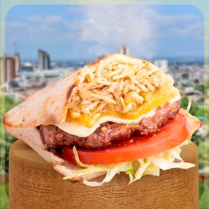 Arepa Hamburguesa
