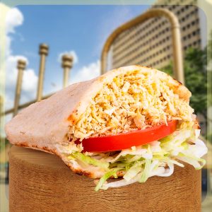 Arepa con Pollo